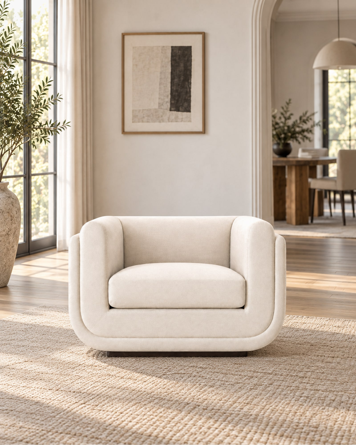 Matteo Chair in a styled setting