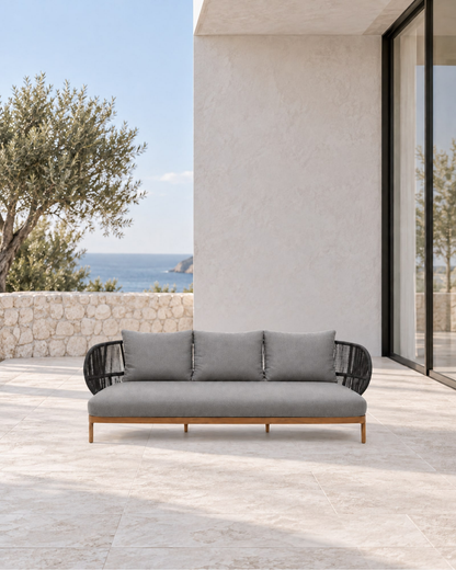Menorca Sofa in a styled setting