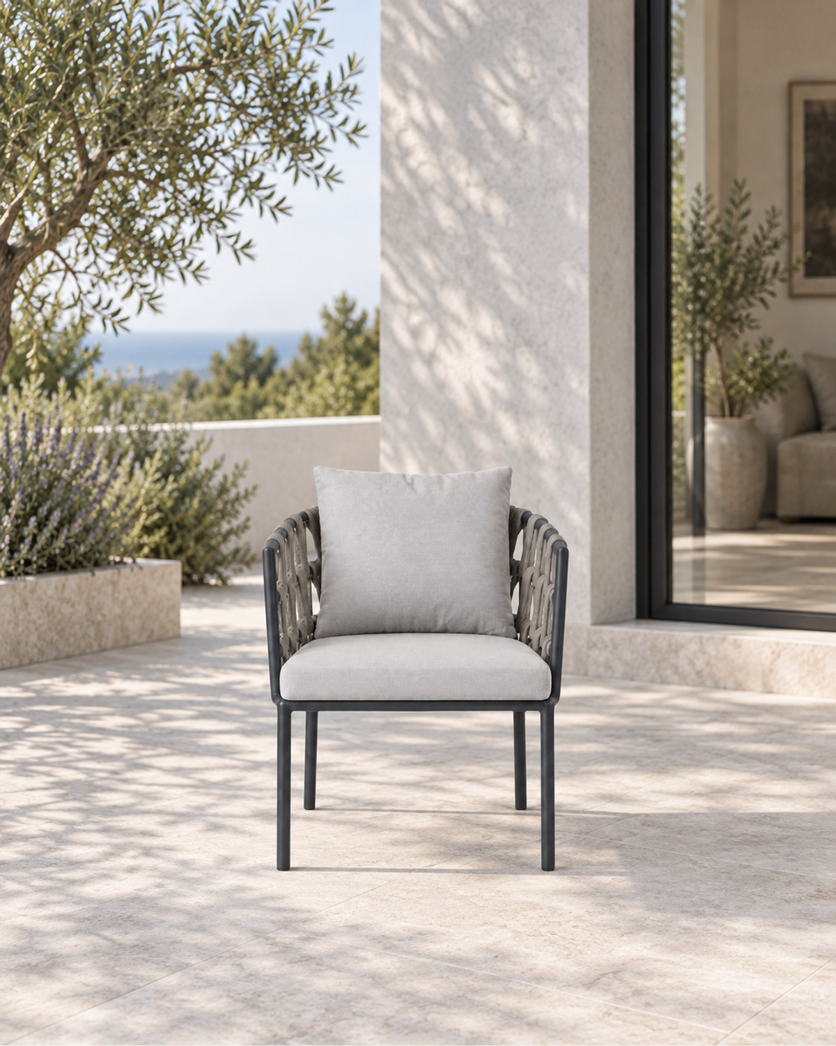 Naxos Dining Chair in a styled setting