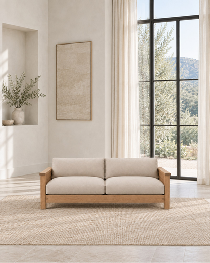 Ojai Sofa in a styled setting