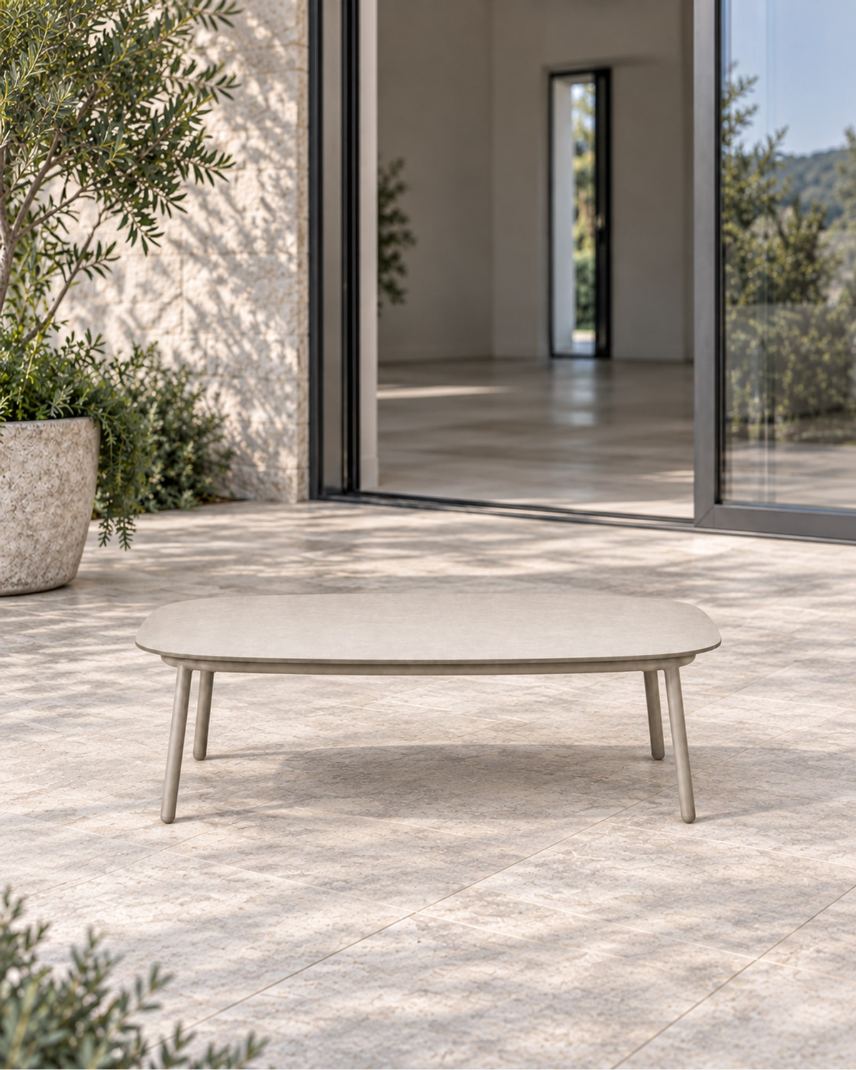 Otranto Coffee Table in a styled setting