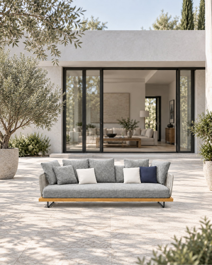 Portofino Sofa, 166 cm in a styled setting