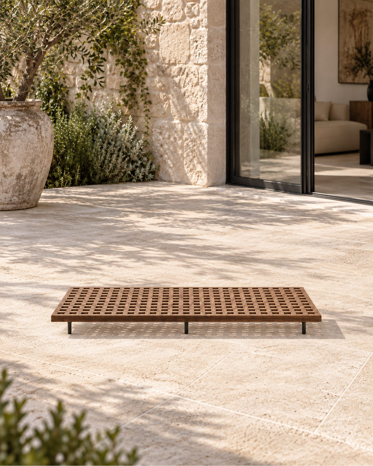 Ravello Coffee Table in a styled setting