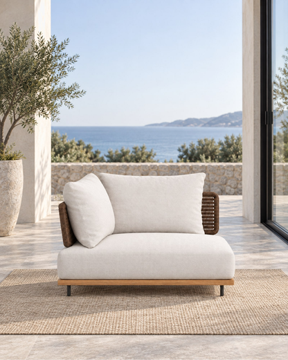 Ravello Return Module, 95 cm in a styled setting