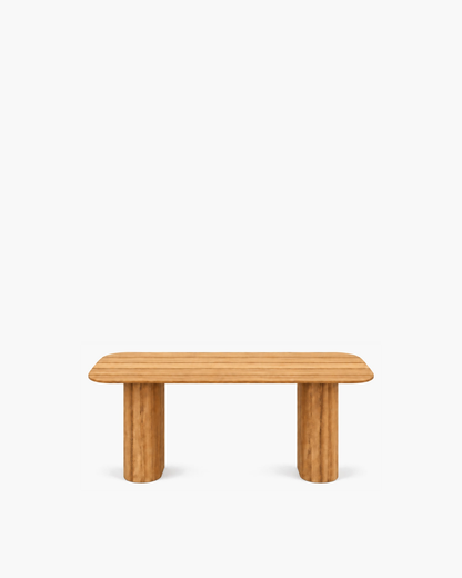 Ripple Dining Table in Teak