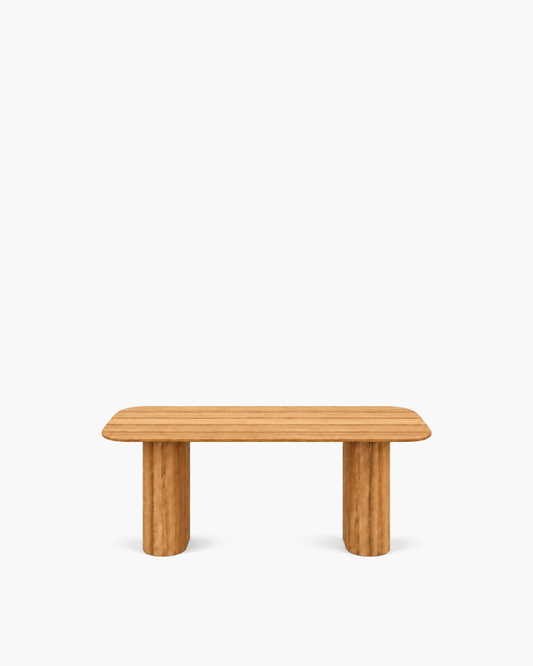 Ripple Dining Table in Teak