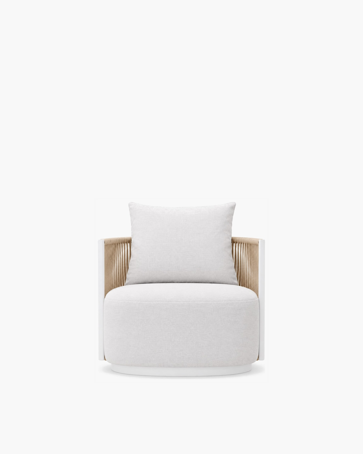 Ripple Lounge Chair in Aluminium
