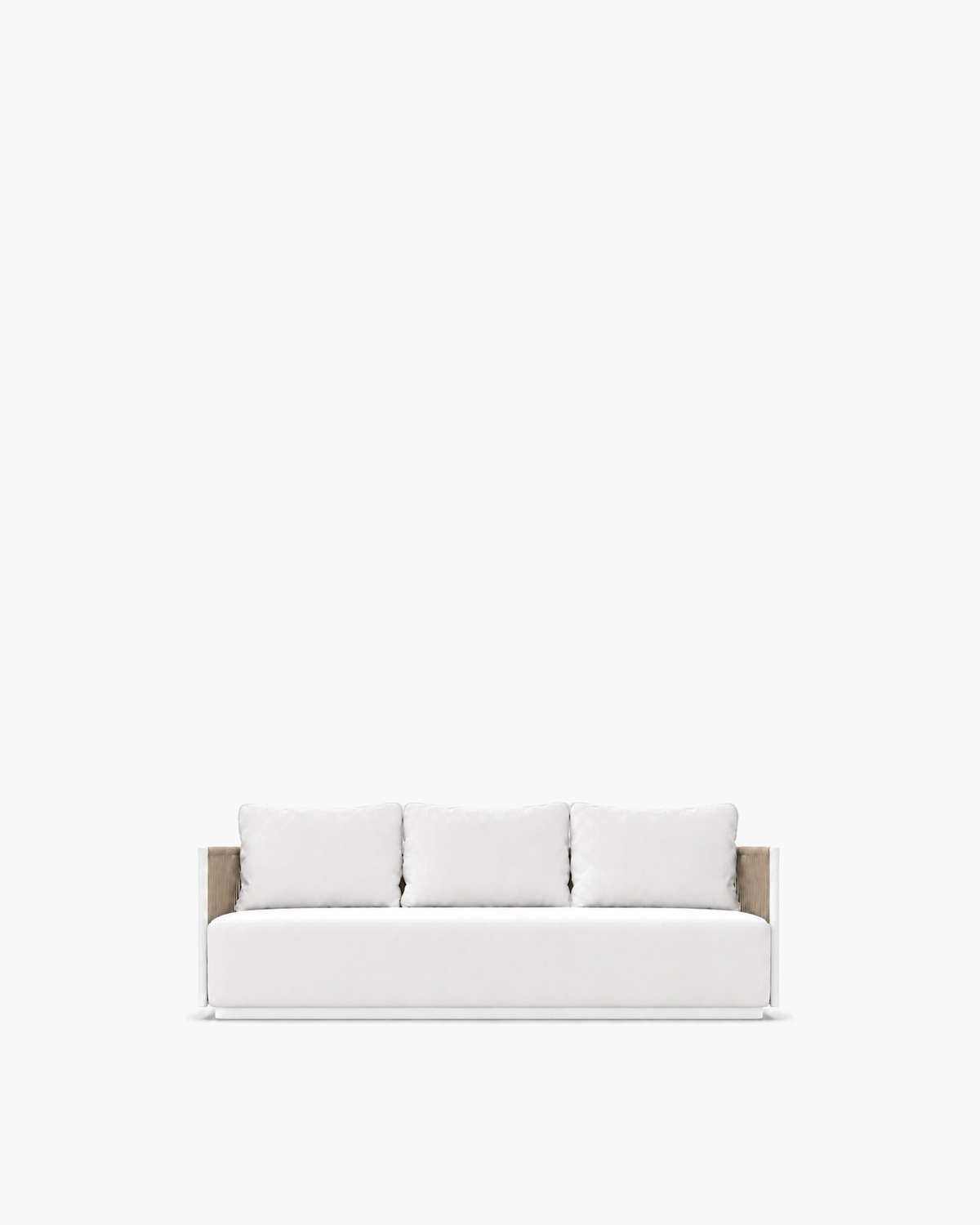 Ripple Sofa in Aluminium
