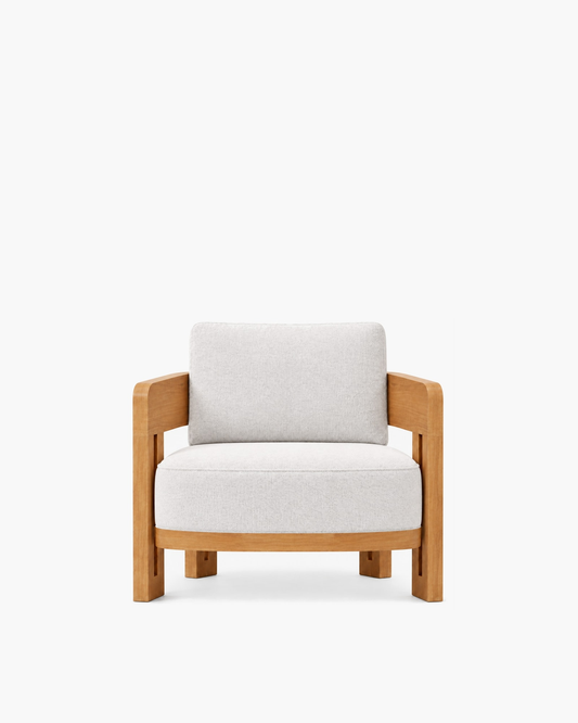 Serein Lounge Chair in Teak