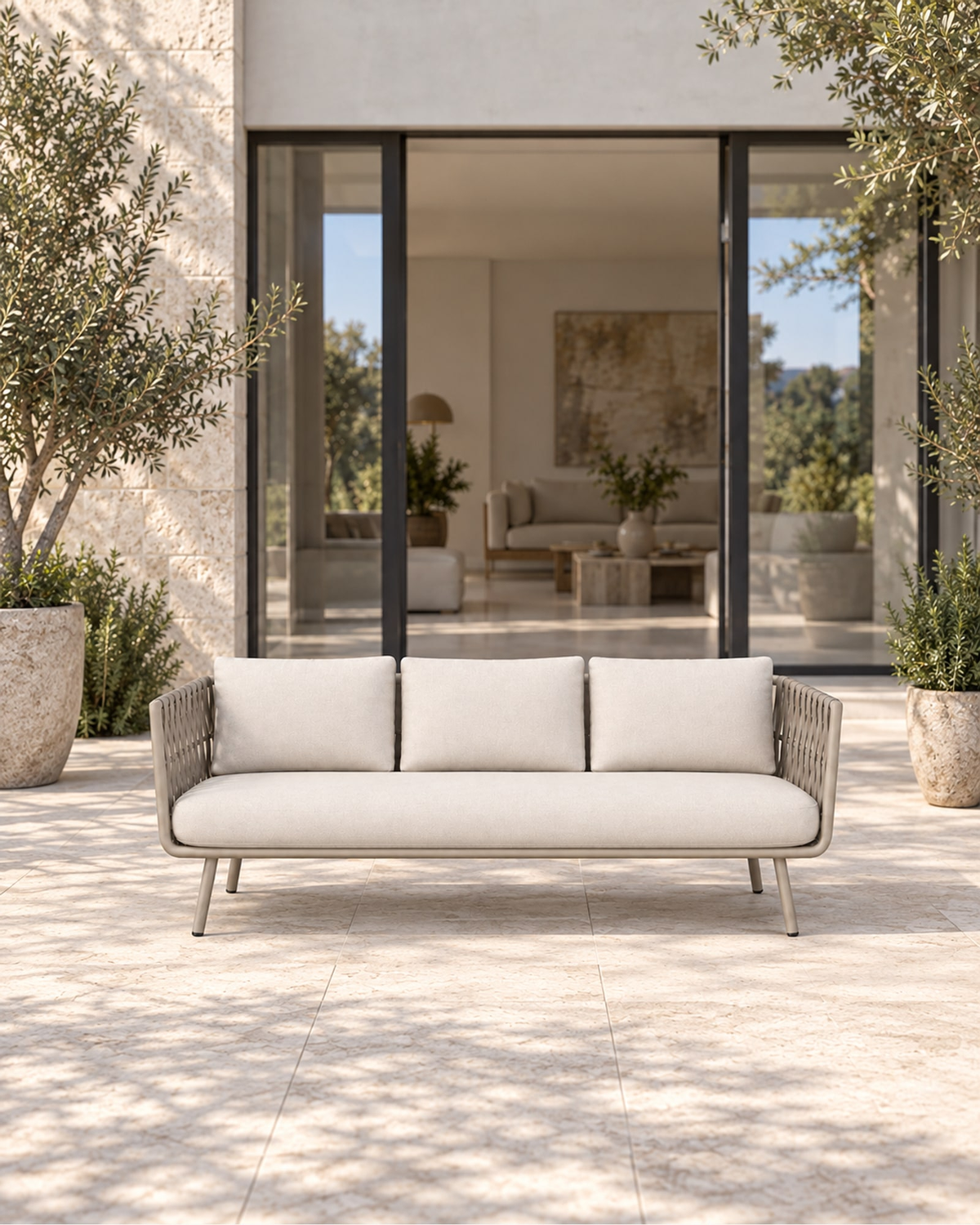 Tavira Sofa in a styled setting